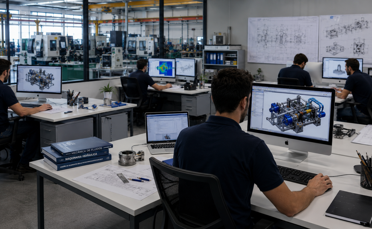 VKS Ingeniería Hidráulica · Ingeniería Hidráulica / Mecánica Industrial y Cálculo de Sistemas Mecánicos en València